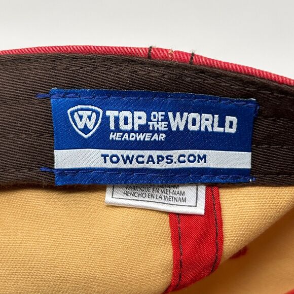 Nebraska Cornhuskers Dad Hat Baseball Cap UNL University Huskers Strapback Red - Picture 8 of 9